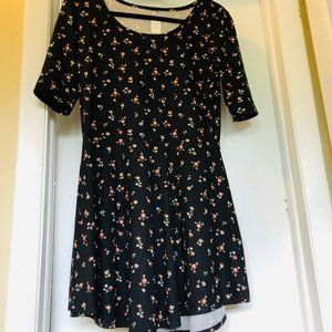 Lazy Daze 90's Reverie Skater Floral Dress